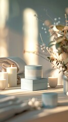 Spa Packaging | Billboard mockup | Landscape mockup