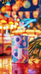 Carnival Packaging | Billboard mockup | Landscape mockup