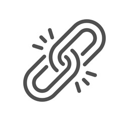 Friendship and charity related icon outline and linear vector.
