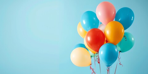 wallpaper baloon bunch for celebrate birthday kids event