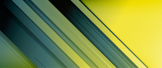 Fototapeta premium Lines dynamic geometric background. Vector illustration For Wallpaper, Banner, Background, Card, Book Illustration, landing page