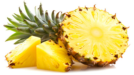 Ripe pineapple