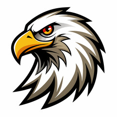eagle logo design | eagle mascot logo design vector illustration| eagle esport logo