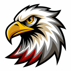 eagle logo design | eagle mascot logo design vector illustration| eagle esport logo