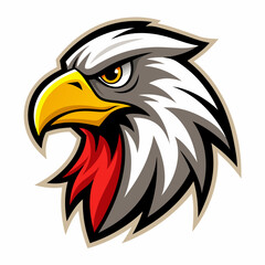 eagle logo design | eagle mascot logo design vector illustration| eagle esport logo