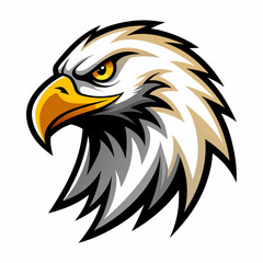 eagle logo design | eagle mascot logo design vector illustration| eagle esport logo