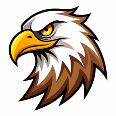 eagle logo design | eagle mascot logo design vector illustration| eagle esport logo