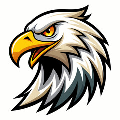 eagle logo design | eagle mascot logo design vector illustration| eagle esport logo