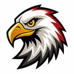 eagle logo design | eagle mascot logo design vector illustration| eagle esport logo