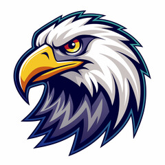 eagle logo design | eagle mascot logo design vector illustration| eagle esport logo