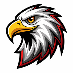 eagle logo design | eagle mascot logo design vector illustration| eagle esport logo