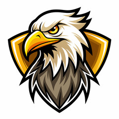 eagle logo design | eagle mascot logo design vector illustration| eagle esport logo