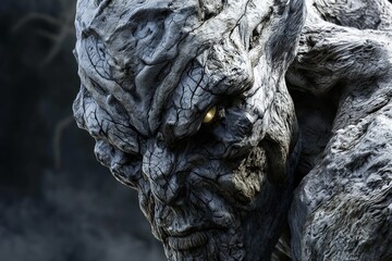 The image of a scary creature