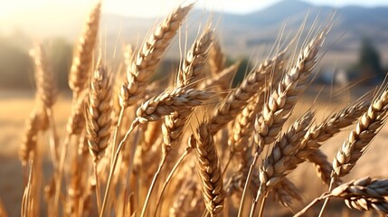 Obraz premium field of wheat