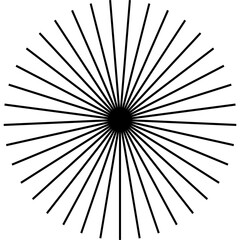 Flat black silhouette geometric shapes