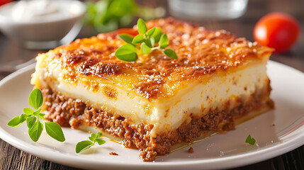 Moussaka, baked dish, Turkish Moussaka
