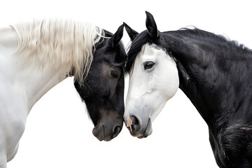 Obraz premium horse isolated on white