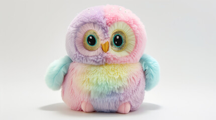 Obraz premium Pupazzo di peluche a forma di gufo