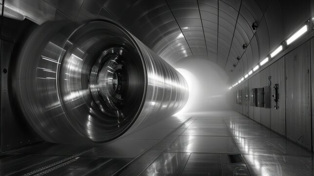 Testing in a wind tunnel to develop high-speed vehicles