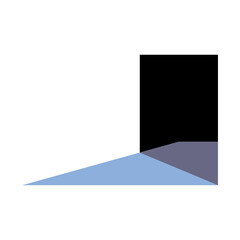 geometric background, wallpaper 3D jigsaw