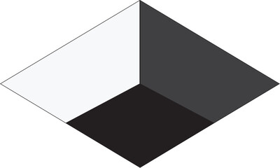 geometric background, wallpaper 3D jigsaw