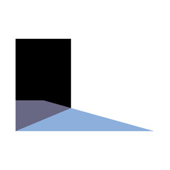 geometric background, wallpaper 3D jigsaw