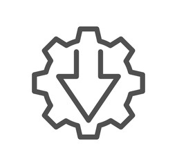 Social policy related icon outline and linear vector.
