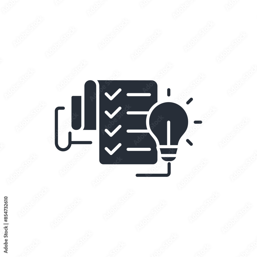 Poster concept icon. vector.editable stroke.linear style sign for use web design,logo.symbol illustration.
