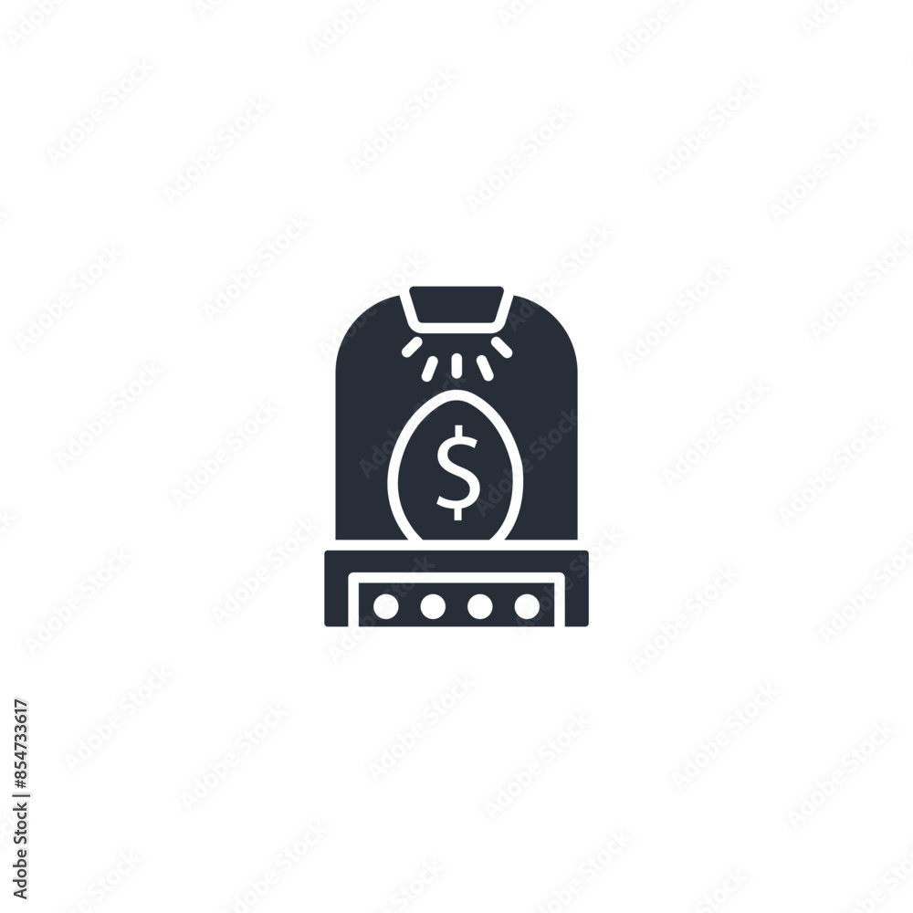 Poster incubator icon. vector.editable stroke.linear style sign for use web design,logo.symbol illustration