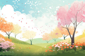 Whimsical Spring Wonderland