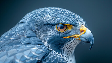 Obraz premium Majestic Eagle Close-up Portrait Shot