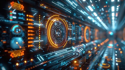 A creative approach to representing complex data insights, utilizing the latest design trends and tools for effective communication. Generative AI.