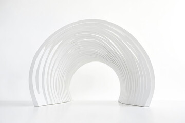 Obraz premium White Abstract Archway