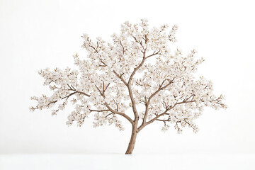 Obraz premium White Blossoms on a Branch