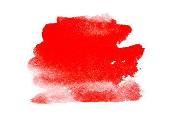 watercolor pink brush strokes. text boxes red peach Grunge design elements isolated on white background