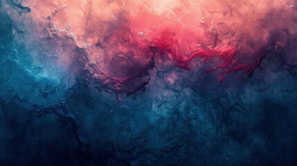 Artistic background. Dark blue and coral color