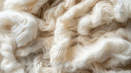 Soft wool from cashmere goats