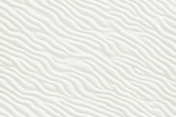 Abstract White Wavy Background