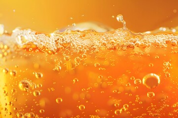 orange soda background