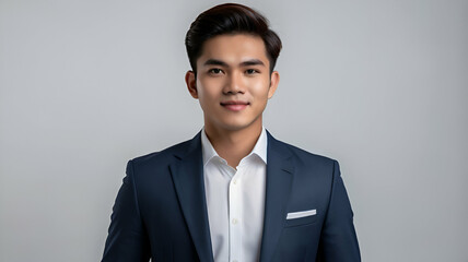 Malay man in business attire.