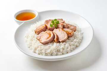 Steamed Pork with Rice