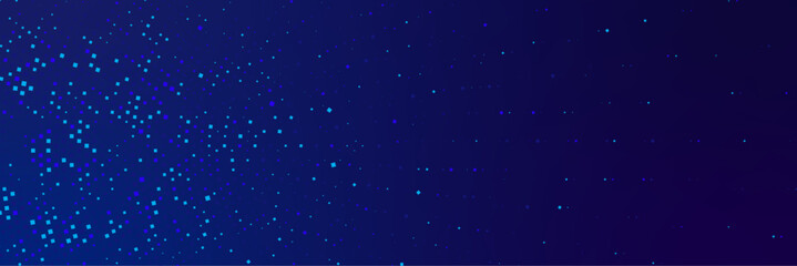 blue technology halftone square blue background. backdrop for banner presentation and advertising