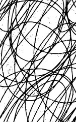 Obraz premium chalk line pattern background,Pencil sketch texture pattern . Hand drawn cross line pen hatching, doodle chalk sketchy clip art, freehand scribble line texture. Vector grunge rough scrawl