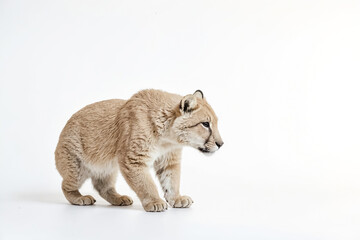 Fototapeta premium Adorable Kitten with Big Eyes