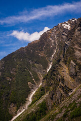 Obraz premium Valley of Flowers, Mountain Scapes of Himalayas in Chamoli Uttarakhand India