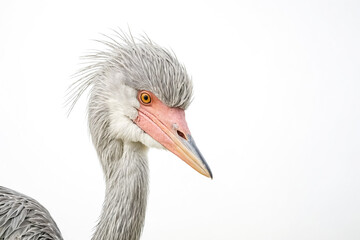 Fototapeta premium Close-up of a Grey Crowned Crane's Head