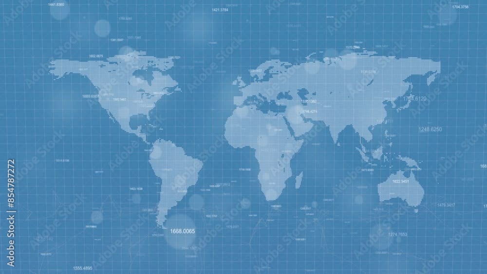 Poster digital globe global communication, network technology global communication network concept. plexus 