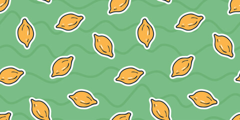 background. drawing. seamless pattern. the pattern. seamless. beach. Lemon. rest. Morata. watermelon. food. sweet. tasty.