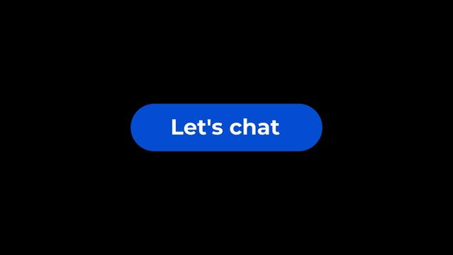 Lets Chat Button Animation