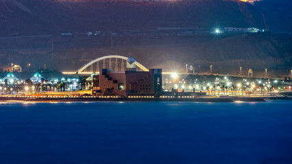 Obraz premium las Palmas of Gran Canaria , the canteras beach